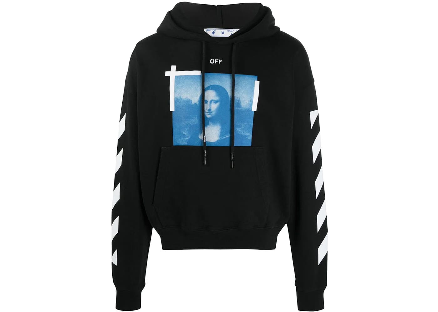 Off-White Blue Monalisa Over Hood Black