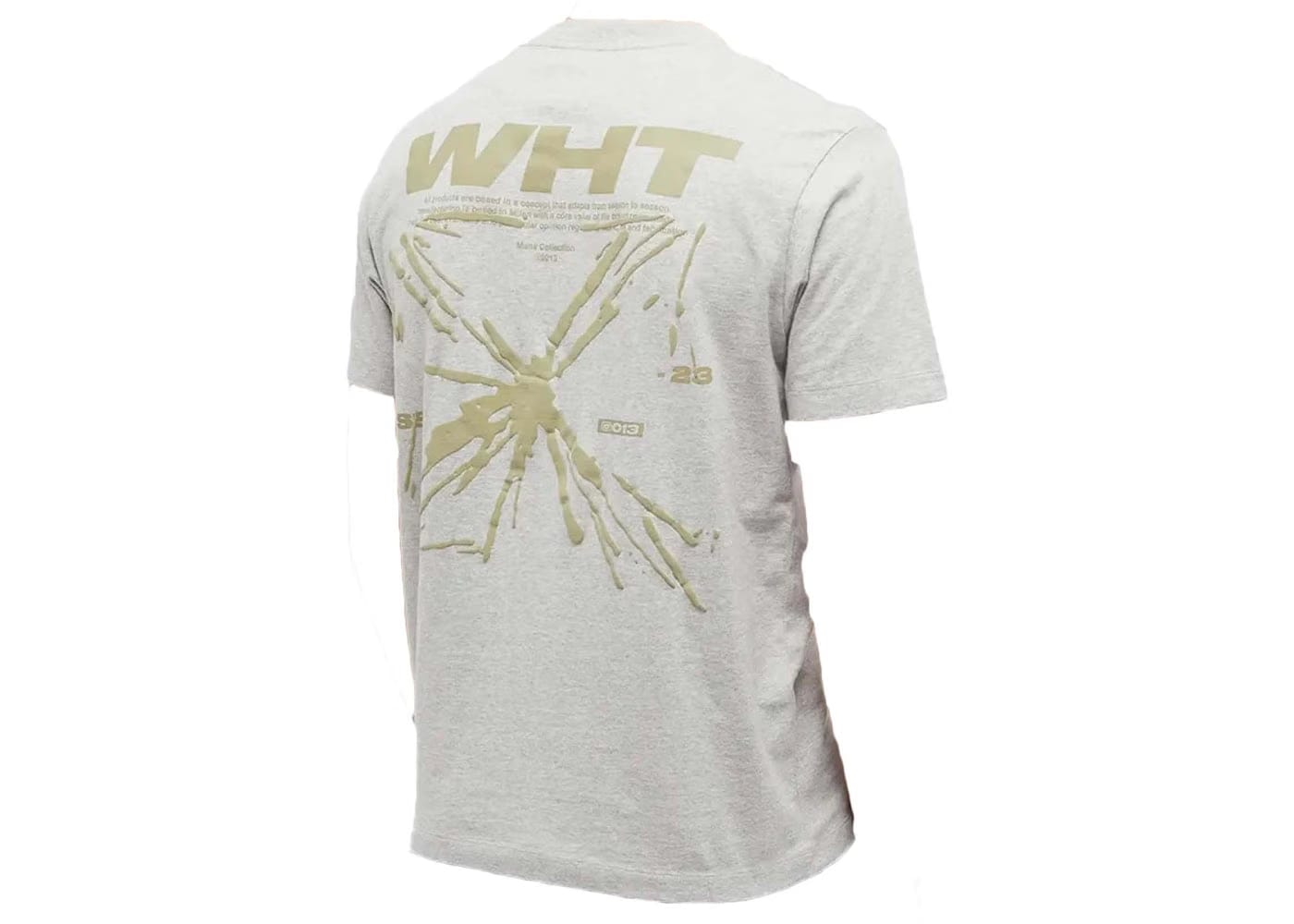 Off-White Splash Arrow T-Shirt Grey