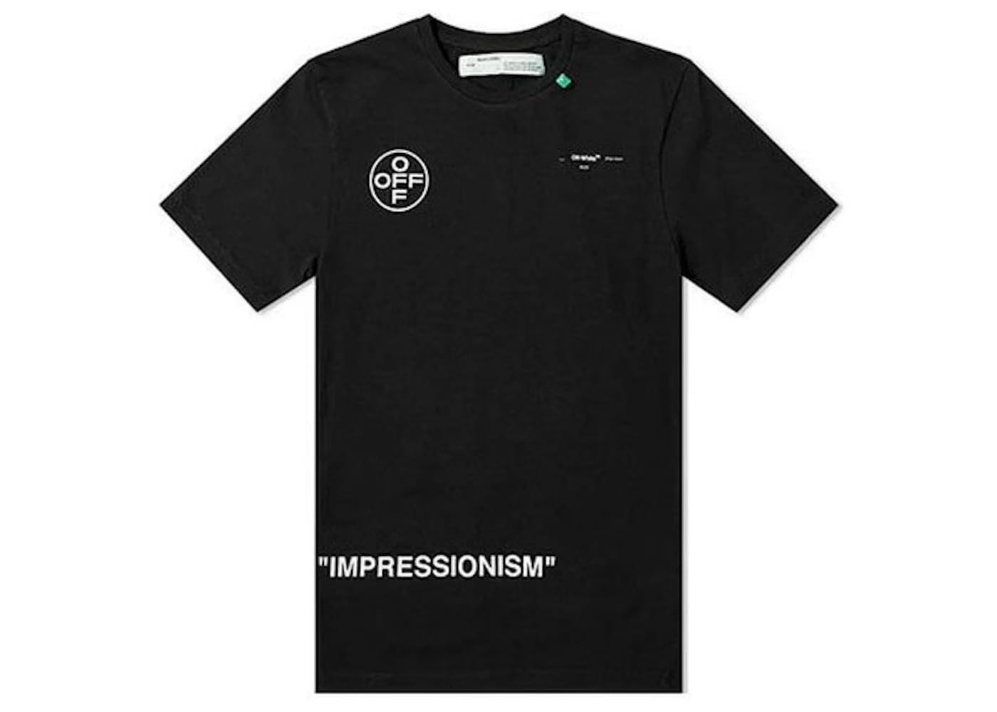 Off-White Stencil S/S Over T-Shirt Black