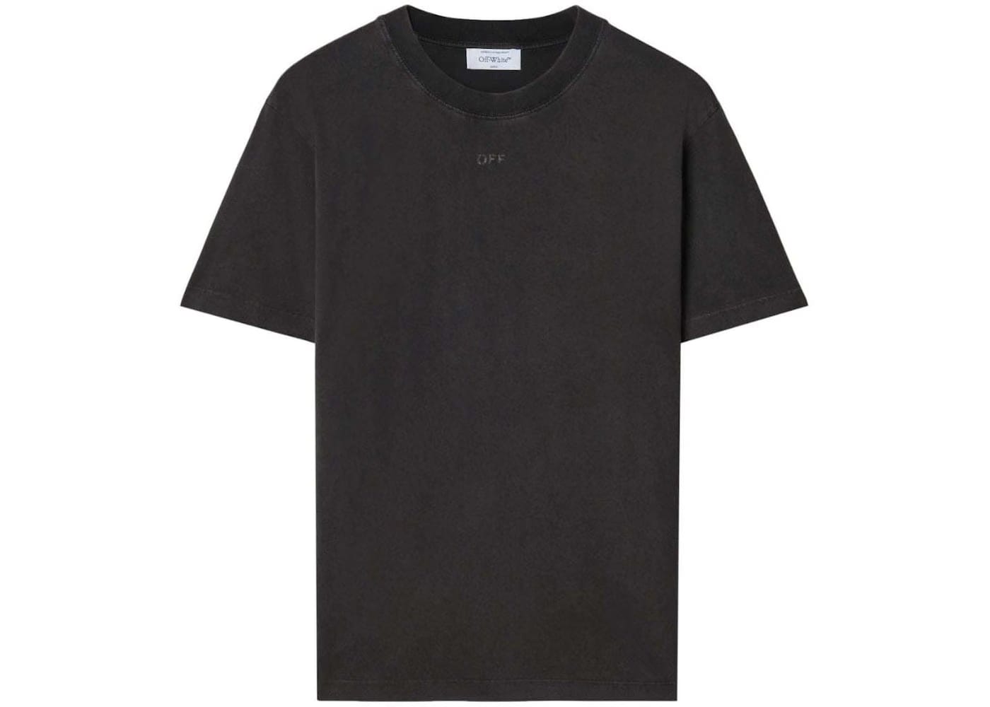 Off-White Super Moon Arrow Slim Shorts-Sleeve T-Shirt Black/Multicolor