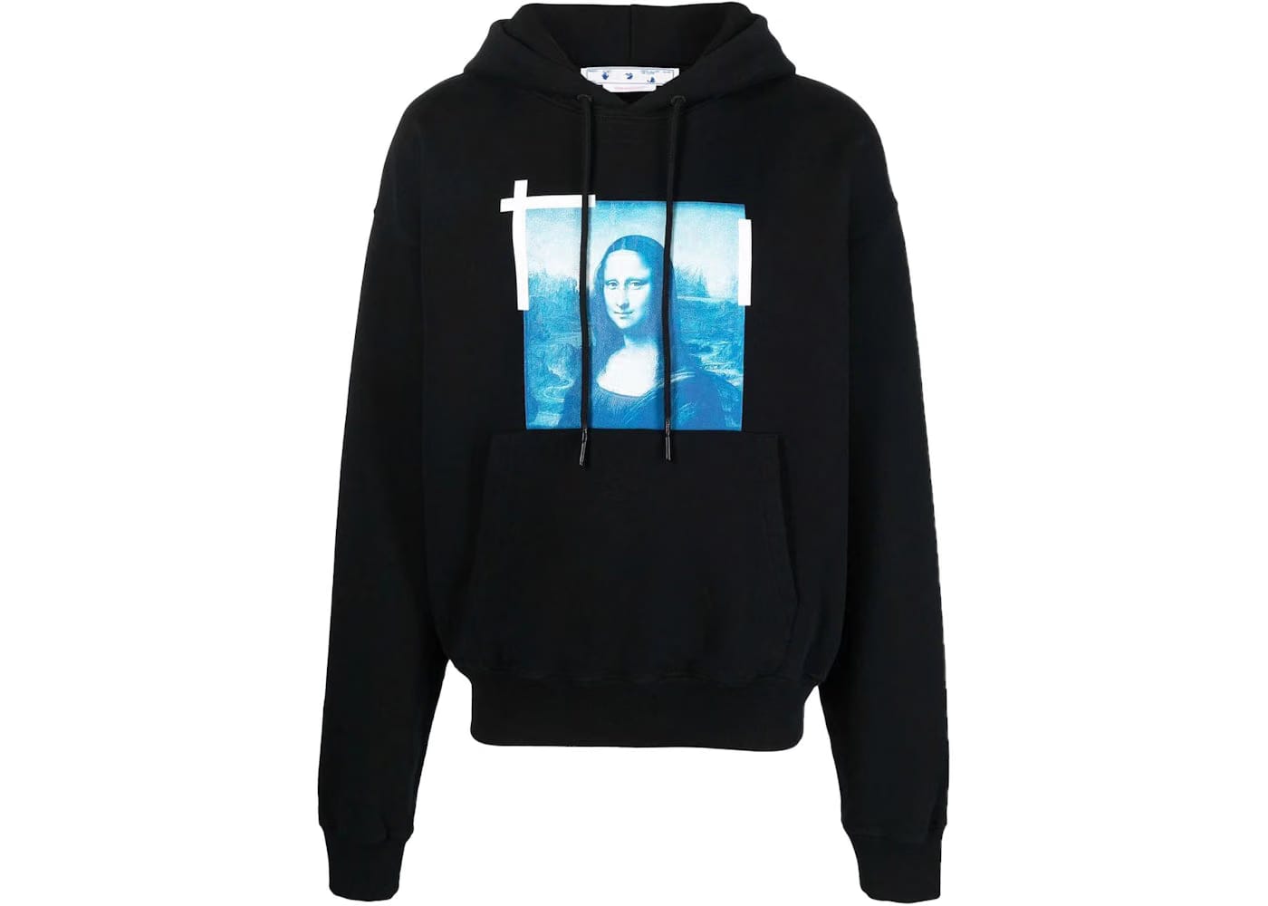 Off-White Monalisa Over Hoodie Black