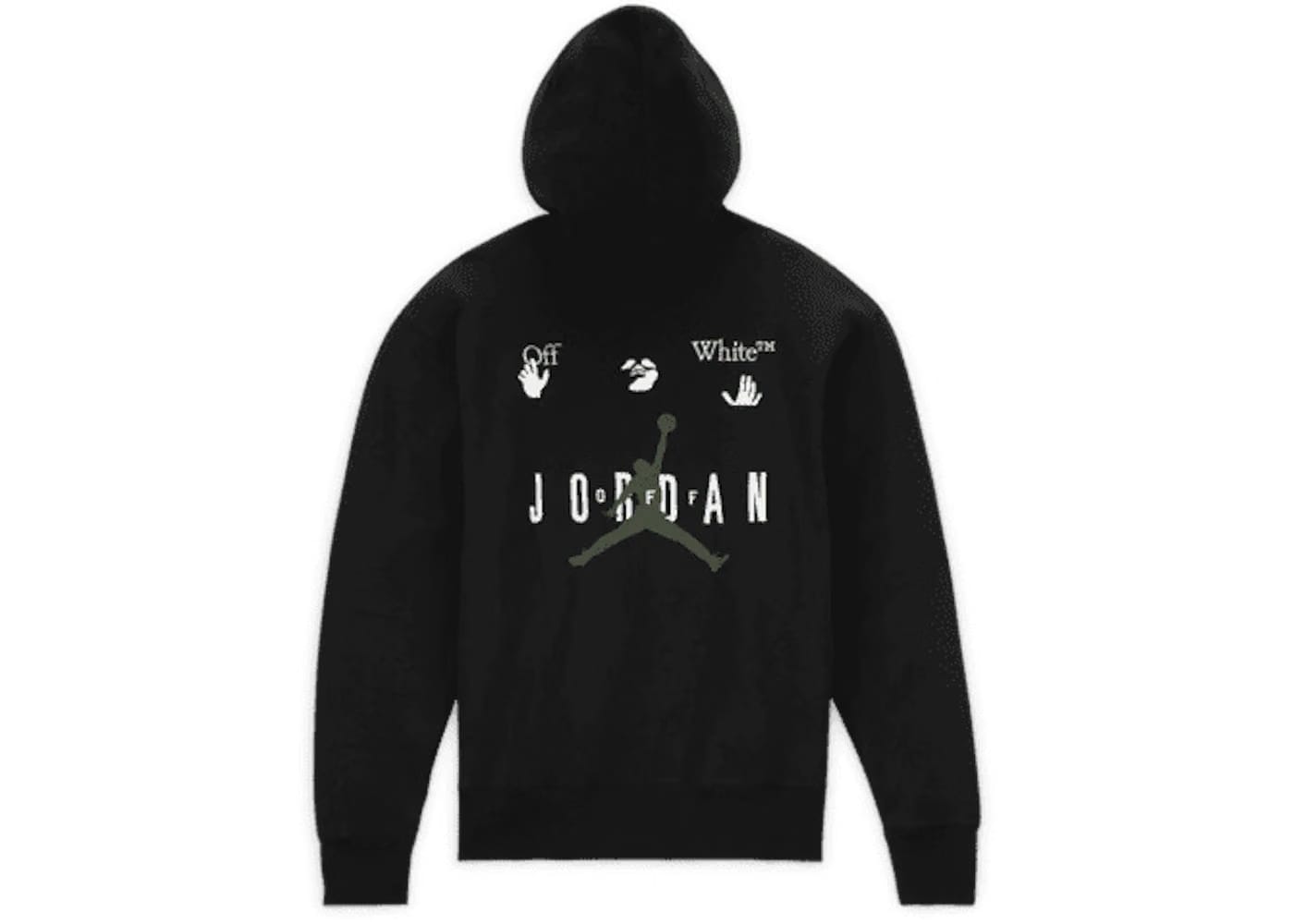 Off-White x Jordan Hoodie Black (Fw21)