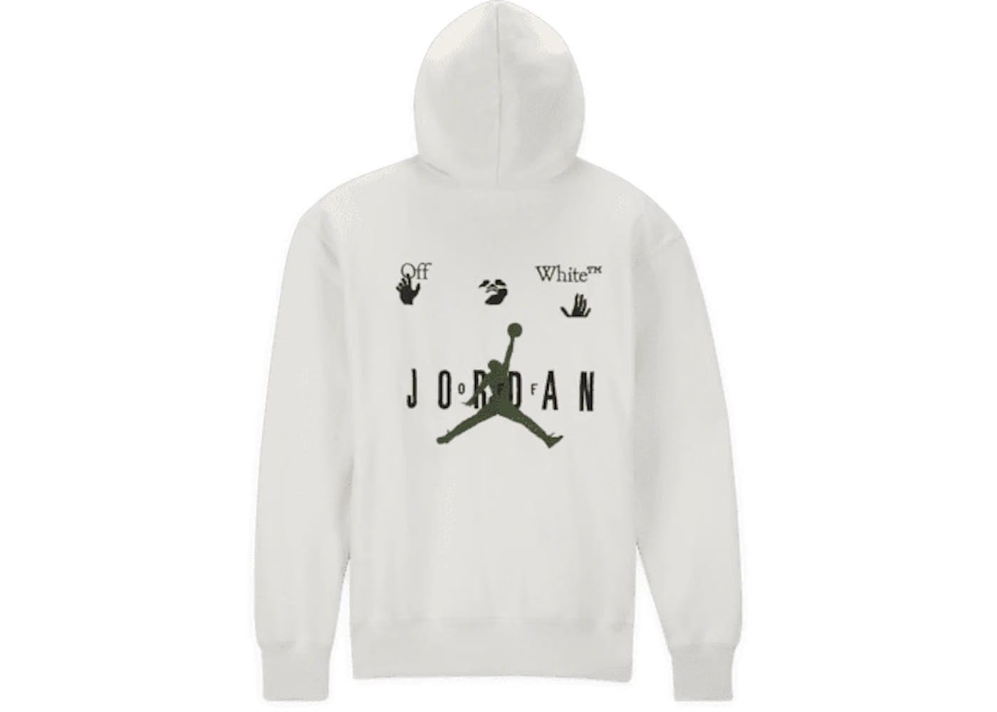 Off-White x Jordan Hoodie White