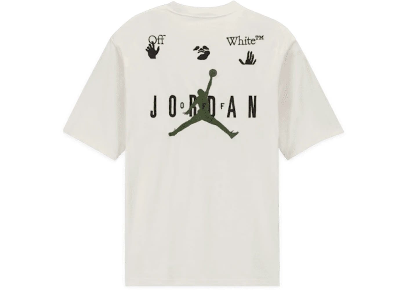 Off-White x Jordan T-Shirt (Asia Sizing) White