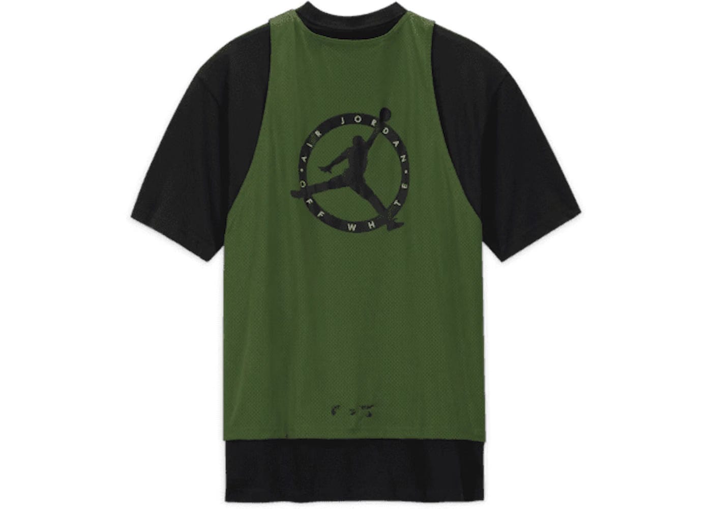 Off-White x Jordan Top Green/Black