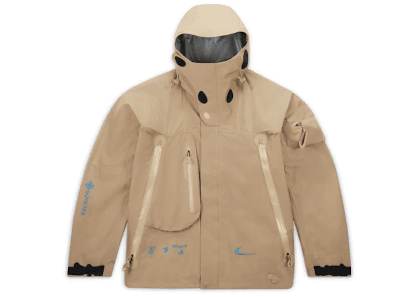 Off-White x Nike 007 Gore-Tex Jacket Beige