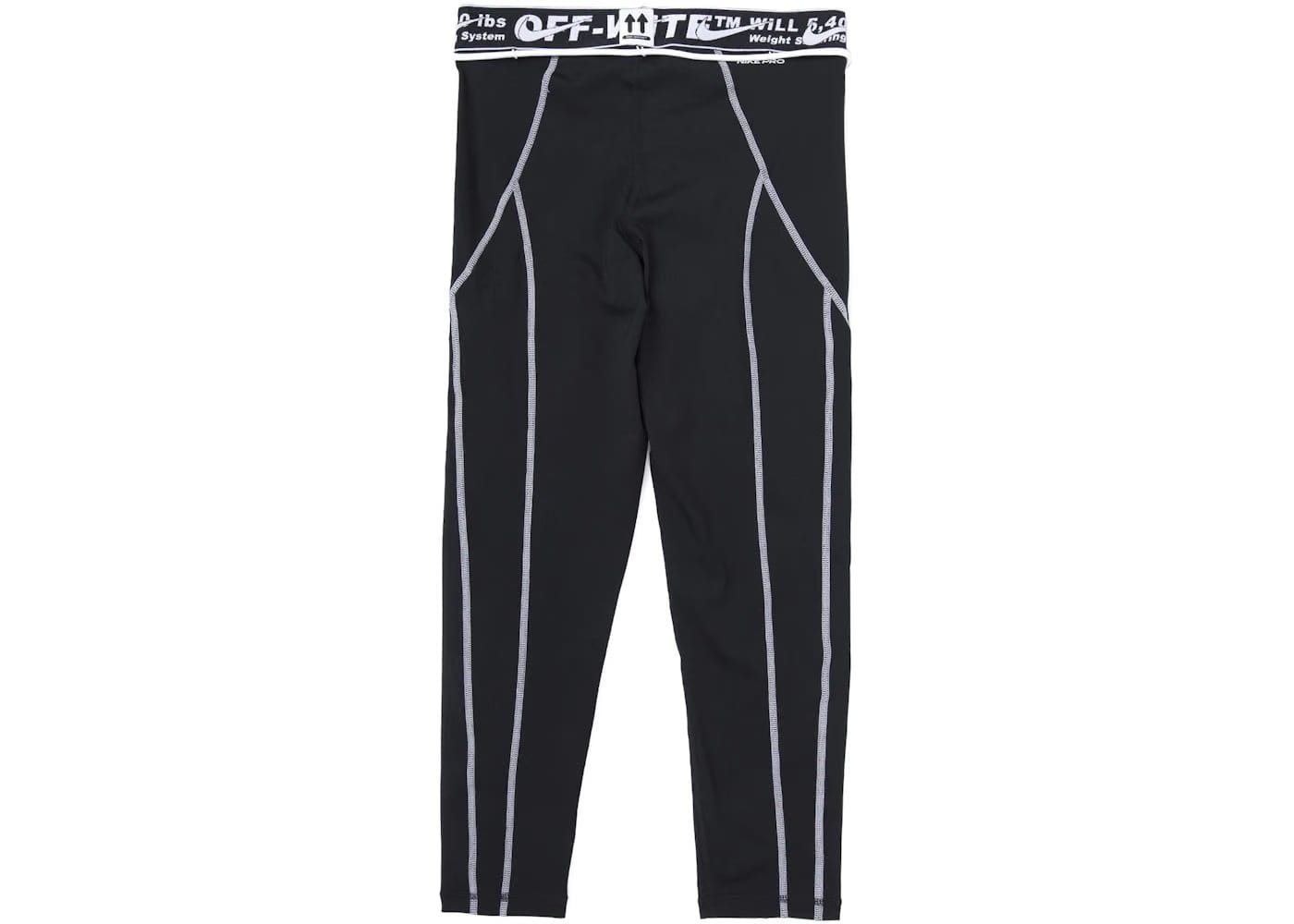 Off-White x Nike Women'S Tights Black
