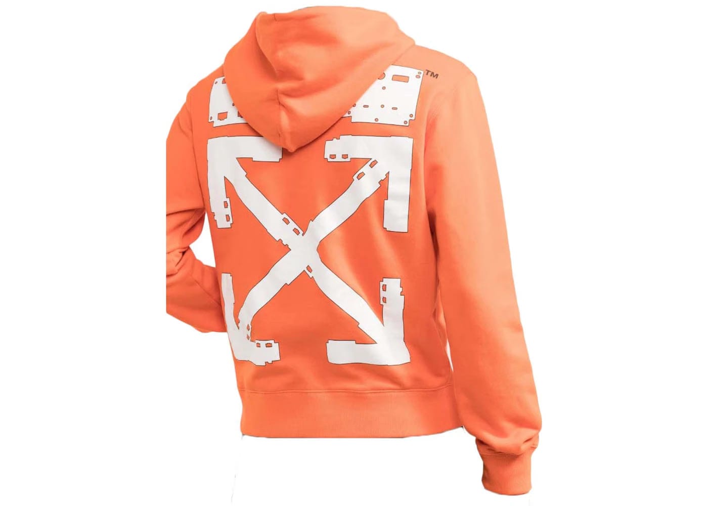 Off-White x Teenage Engineering Crossover Logo Hoodie Orange