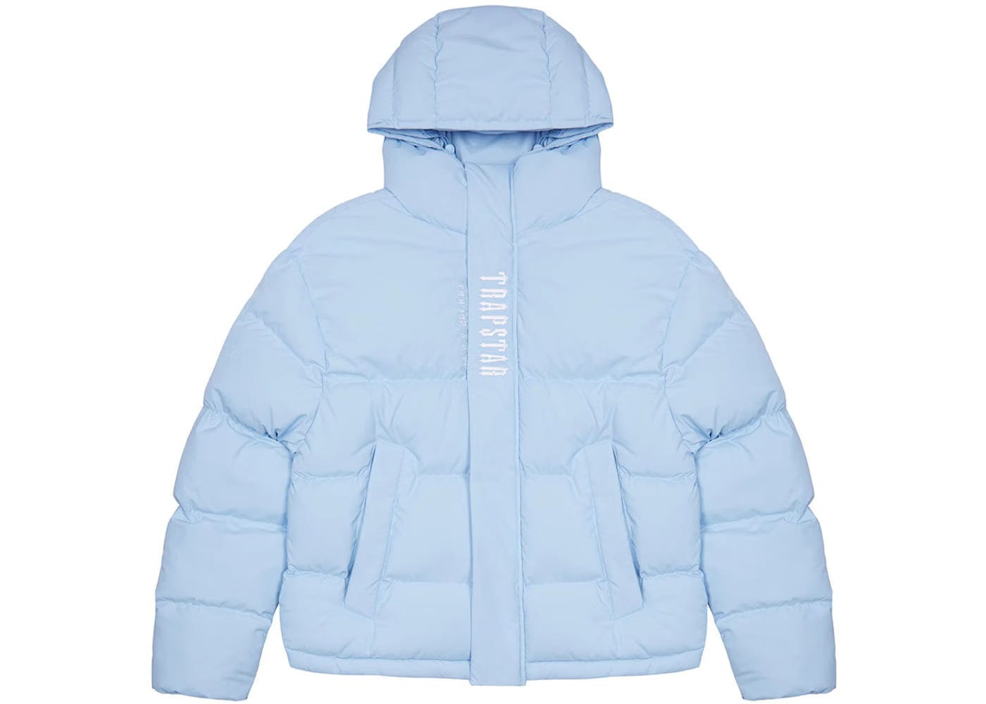 Trapstar Decoded Hooded Puffer 2.0 Ice Blue