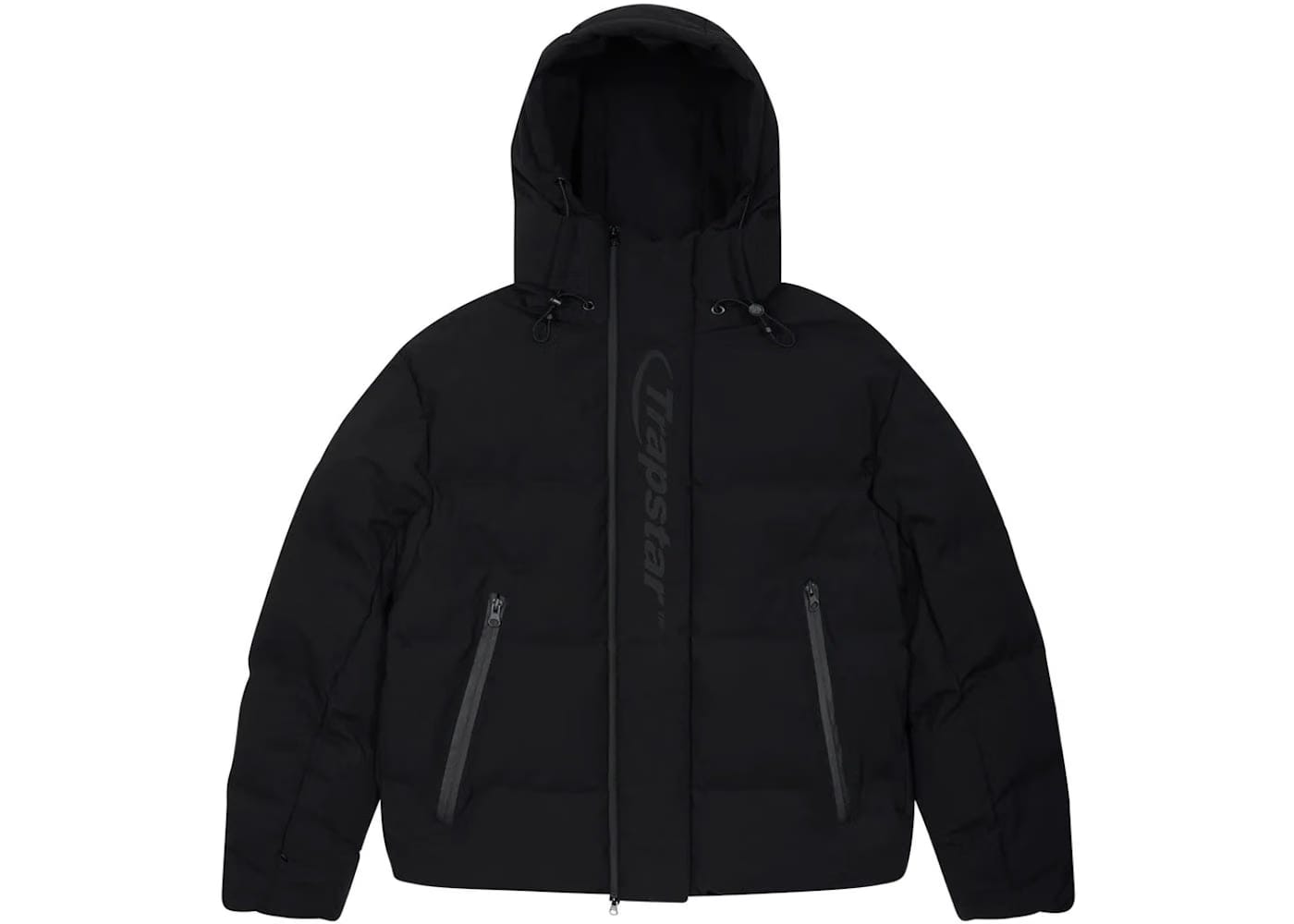 Trapstar Hyperdrive Technical Puffer Jacket (Fw23) Blackout Edition