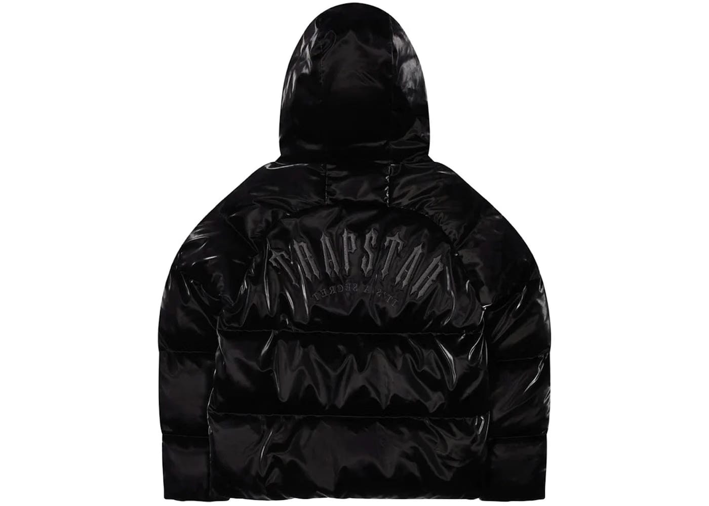 Trapstar Irongate Arch Puffer Jacket (Fw23) Gloss Black