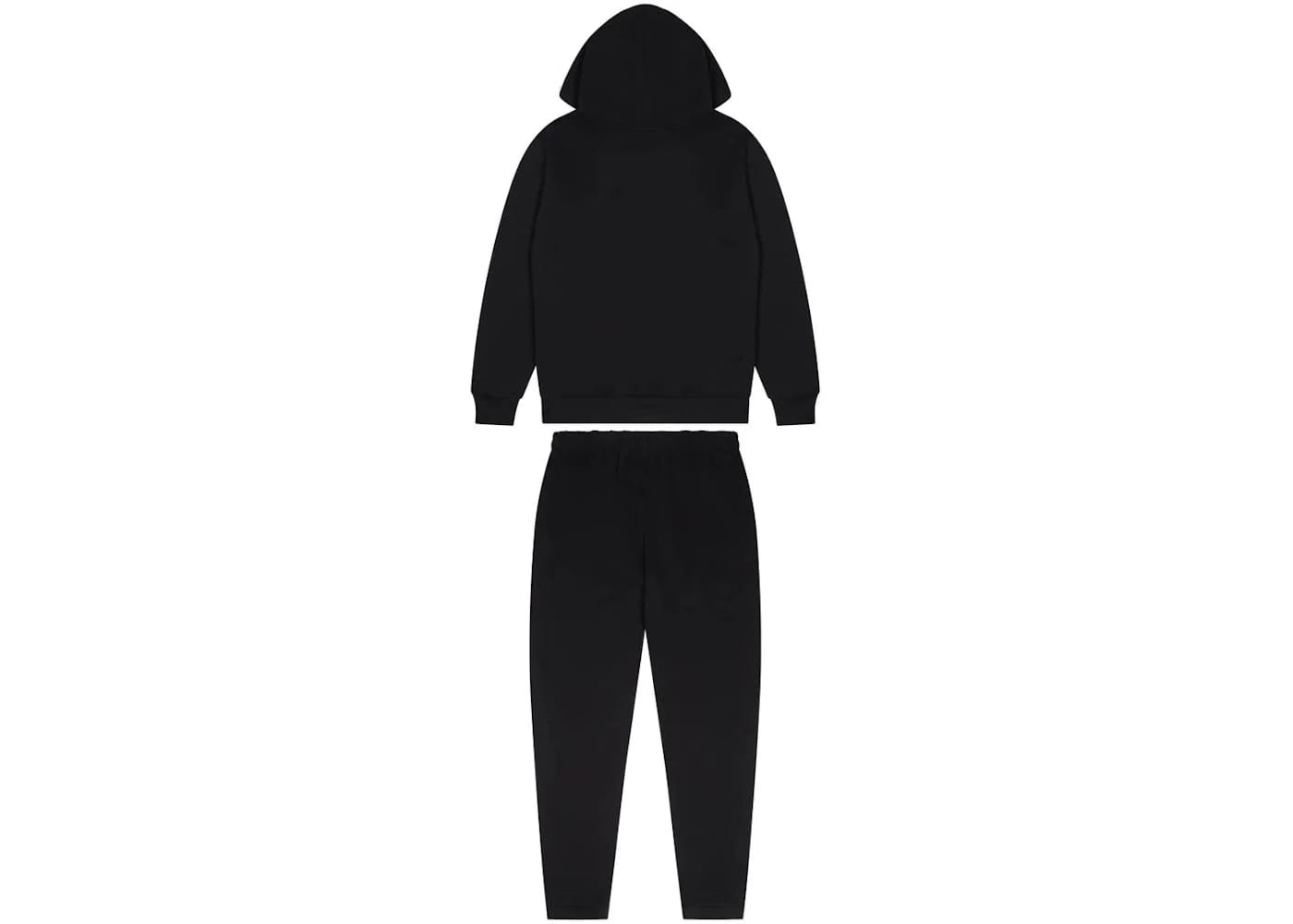 Trapstar Shooters Hoodie Tracksuit Black Monochrome Edition