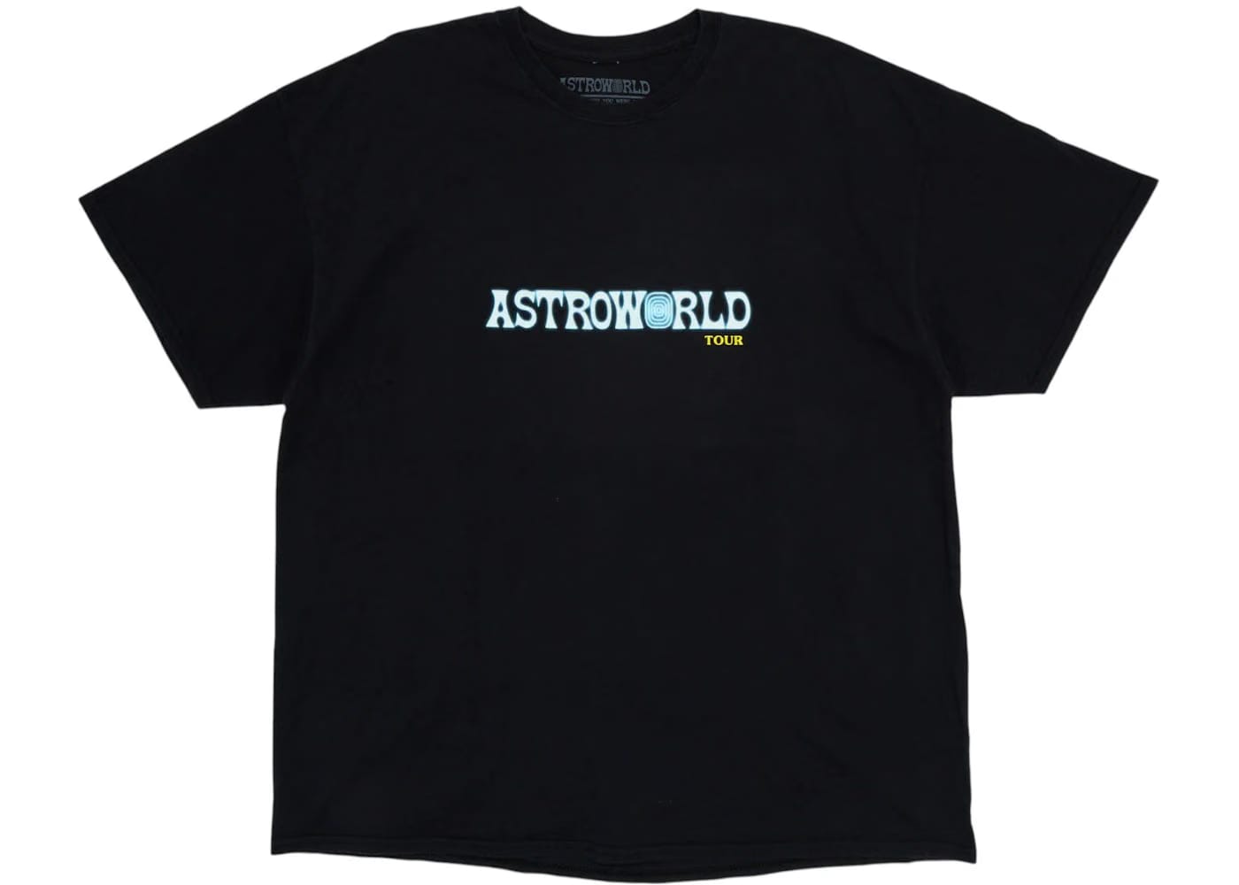 Travis Scott Astroworld Tour T-Shirt Black