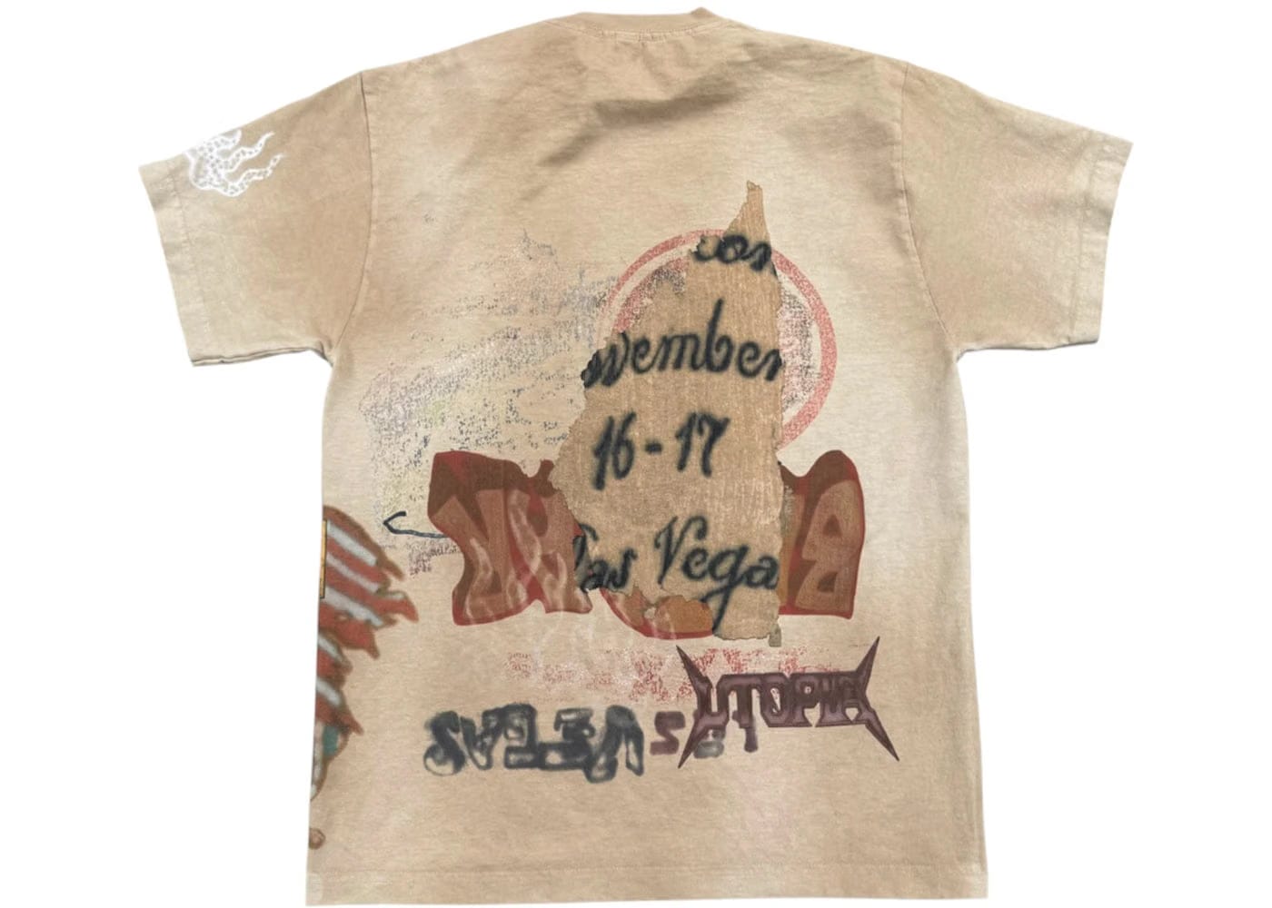 Travis Scott Bazaar Souvenir T-Shirt Brown