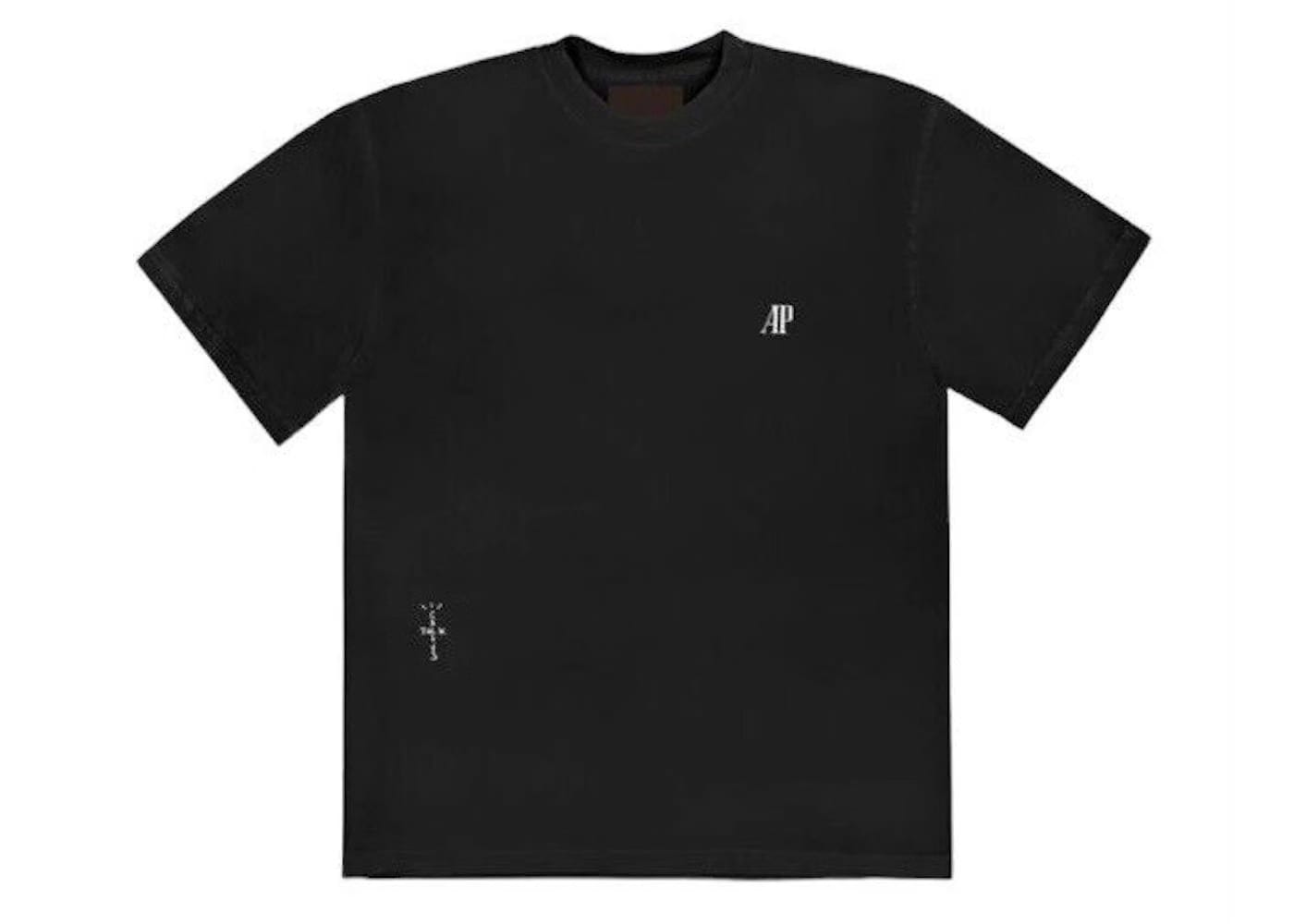 Travis Scott Cj x Audemars Piguet Vintage T-Shirt Black