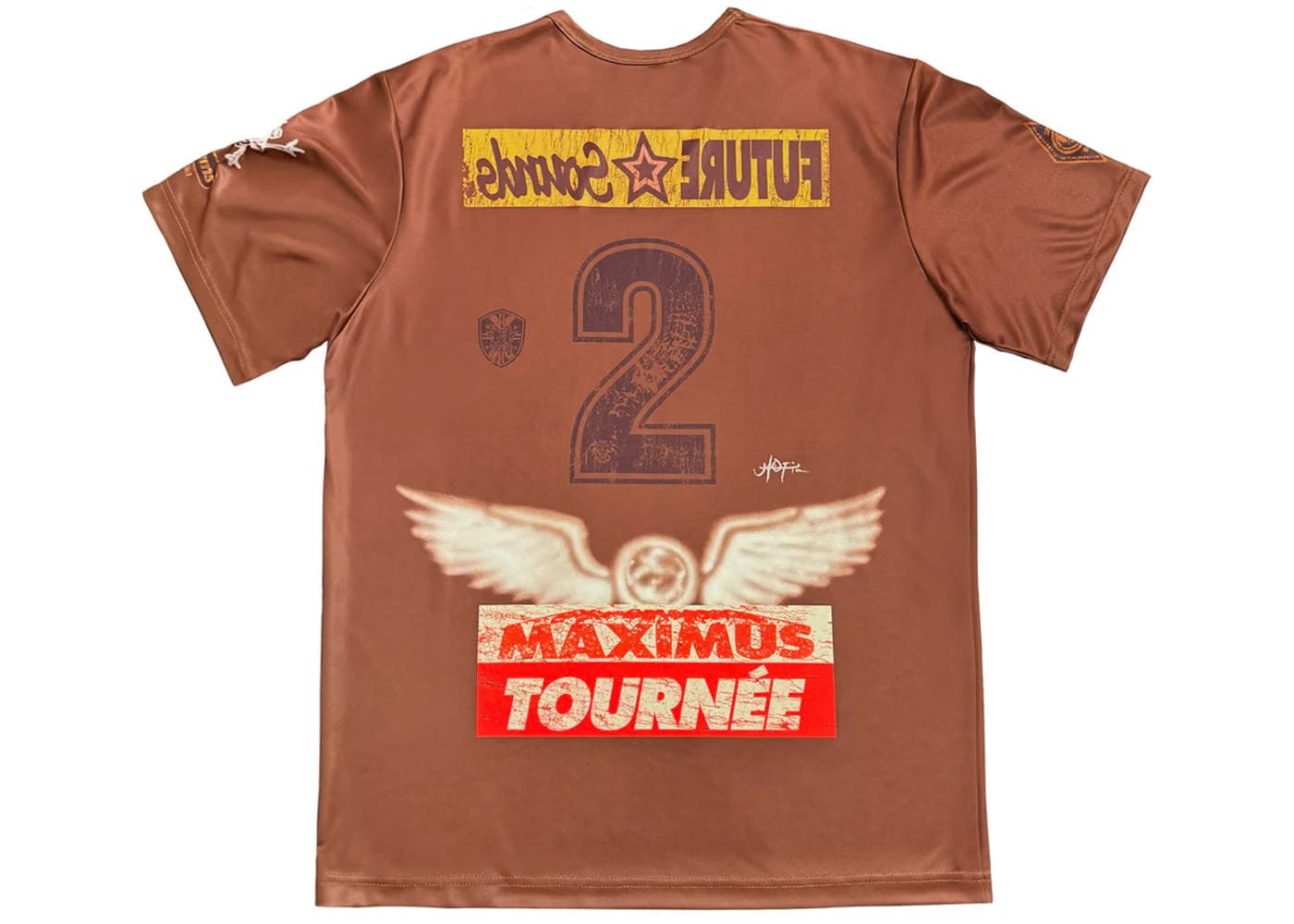 Travis Scott Circus Maximus Soccer Jersey Brown
