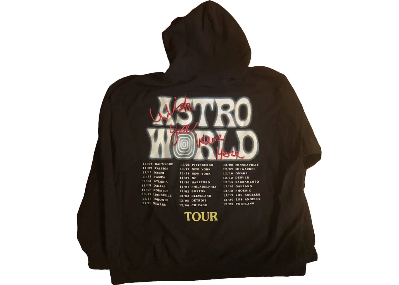 Travis Scott Sicko Mode Hoodie Black
