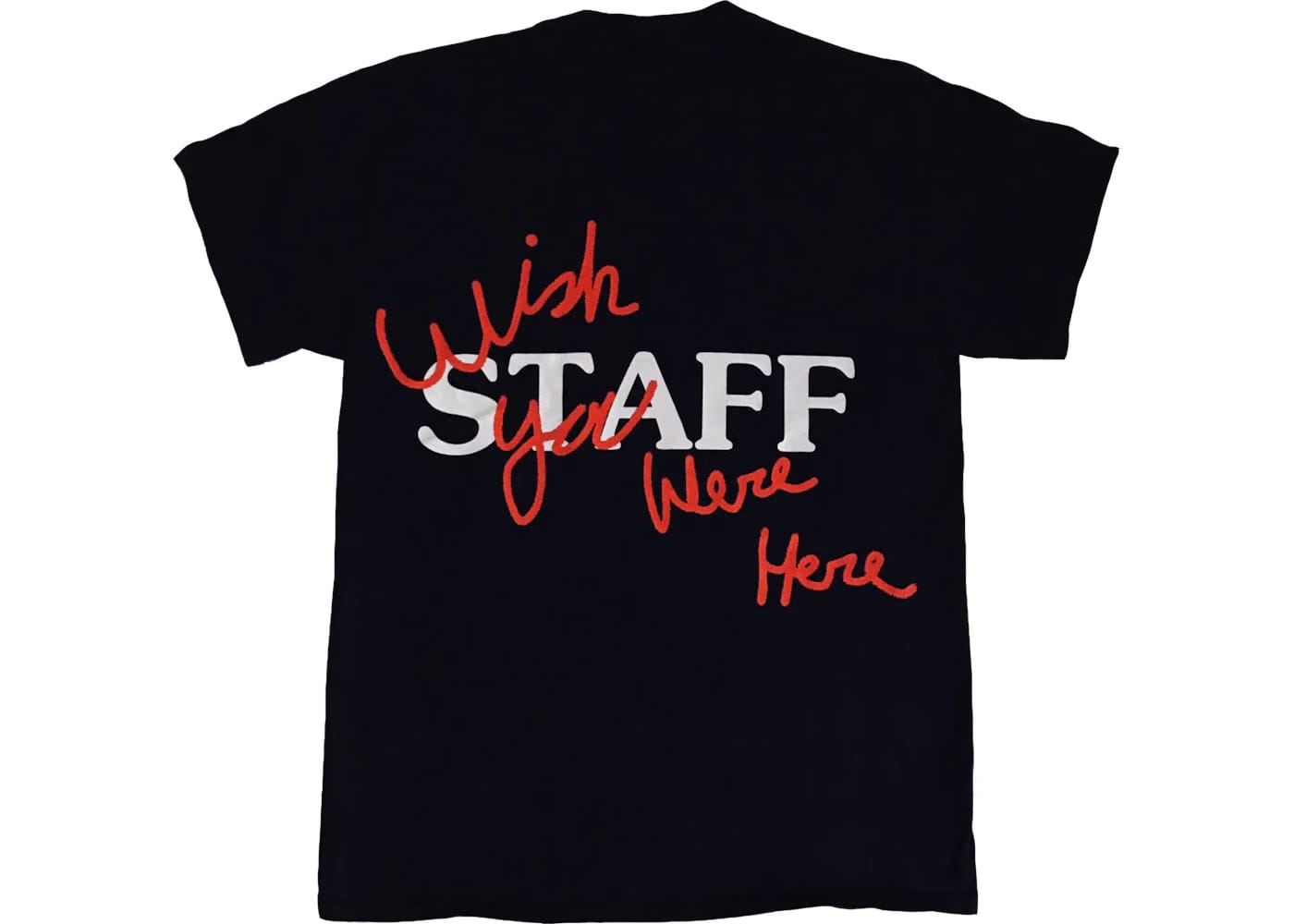 Travis Scott Staff T-Shirt Black