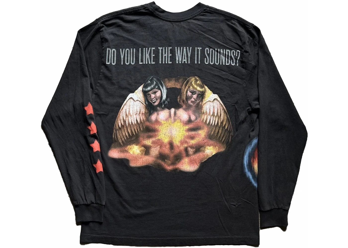 Travis Scott Utopia Circus Maximus 2023 Tour L/S T-Shirt Black