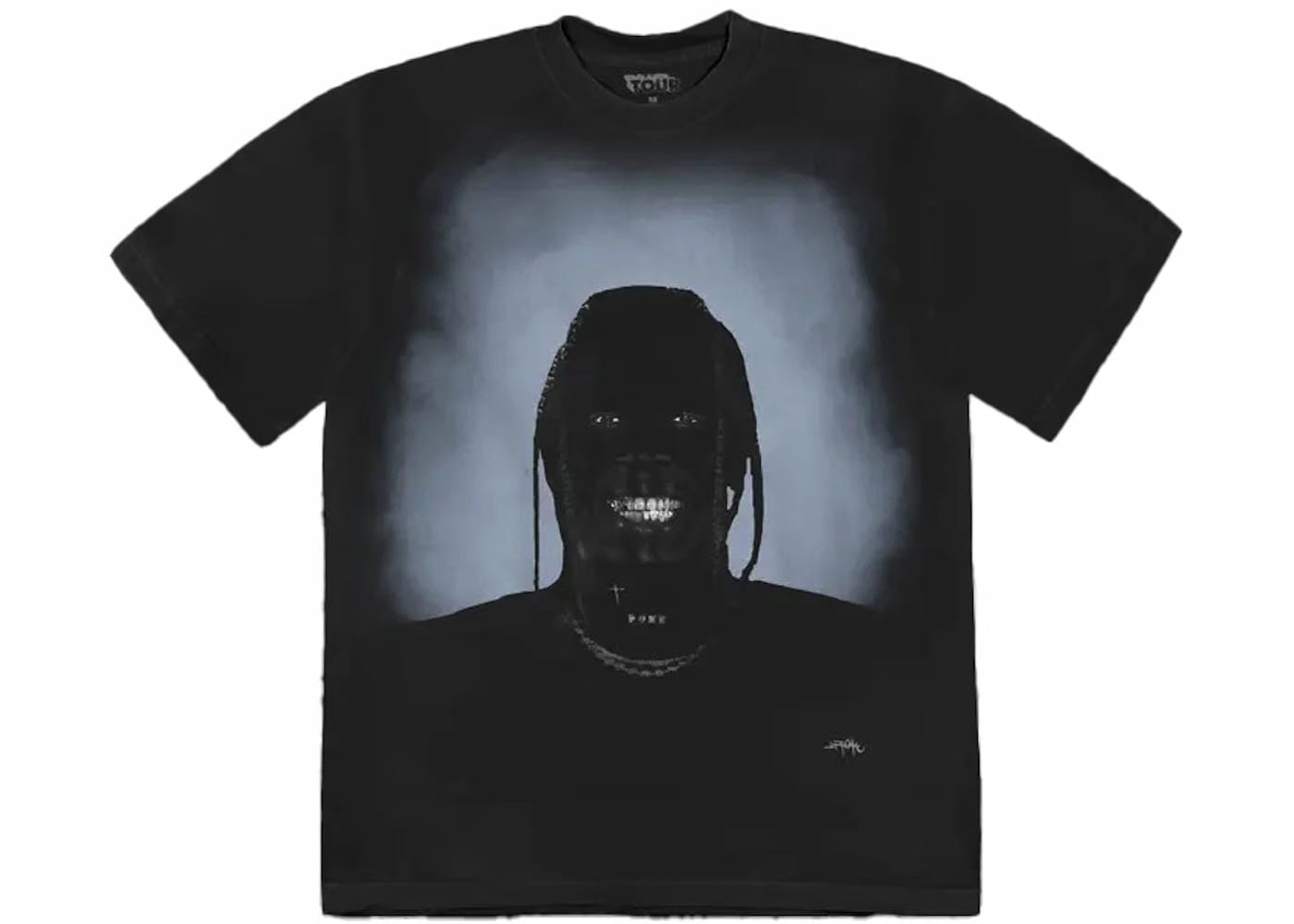 Travis Scott Utopia Circus Maximus 2023 Tour T-Shirt Black