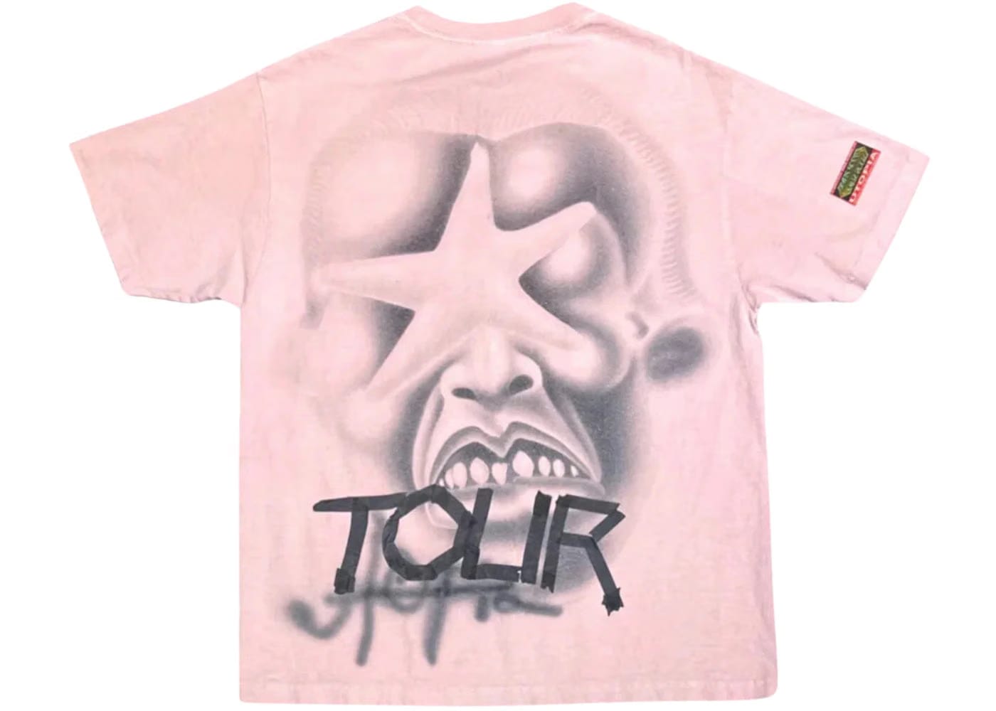 Travis Scott Utopia Circus Maximus Pink Star T-Shirt Pink