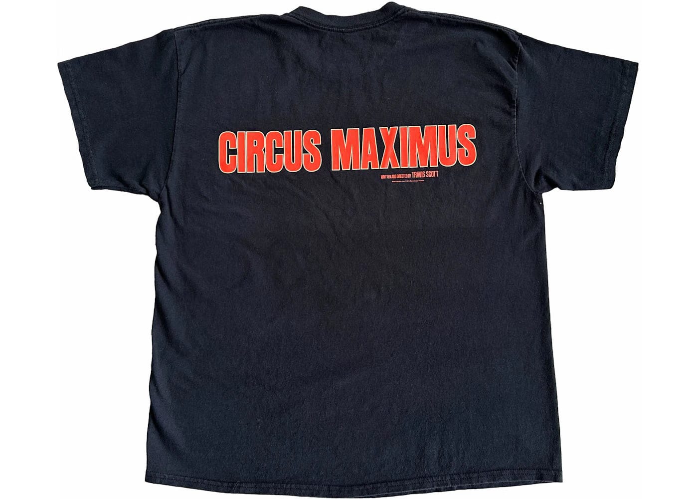 Travis Scott Utopia Circus Maximus T-Shirt Black