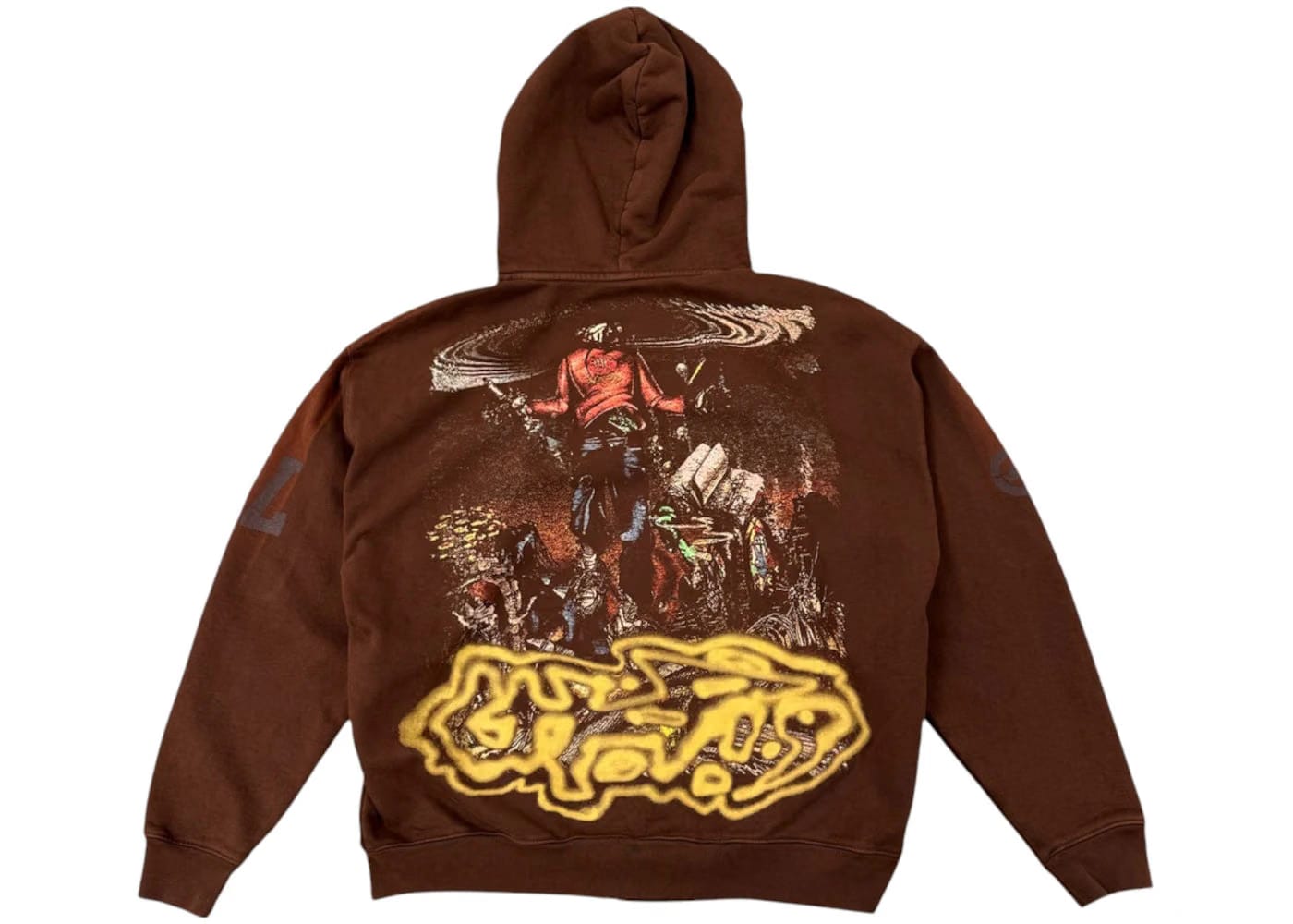 Travis Scott x Ecko Maintaining Zip Hoodie Brown