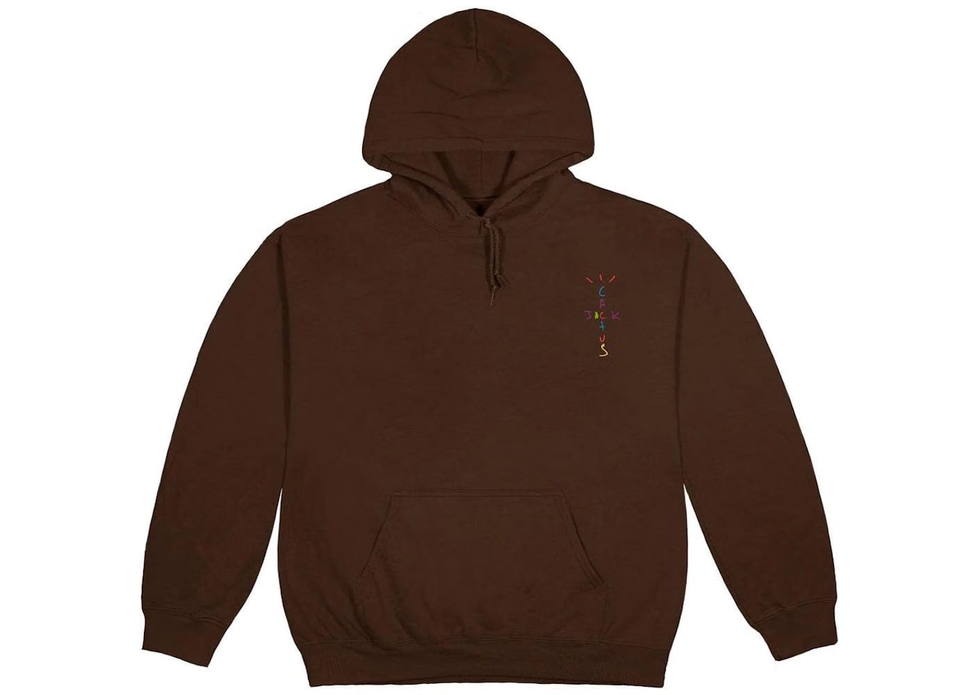 Travis Scott x Mcdonald'S Cj Smile Hoodie Brown