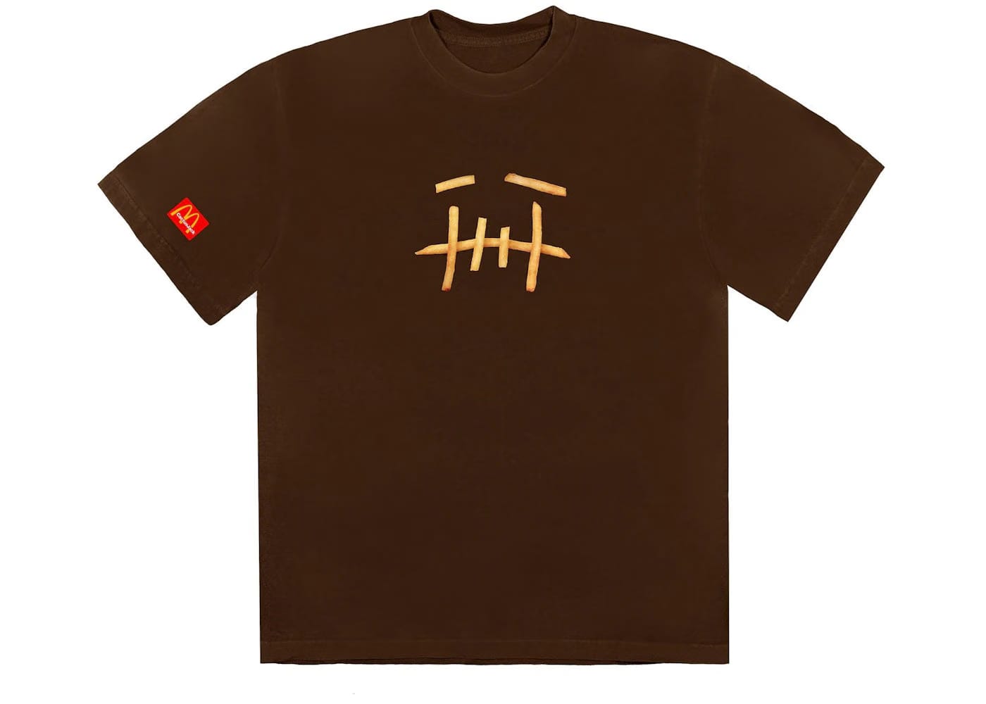 Travis Scott x Mcdonald'S Fry Ii T-Shirt Brown