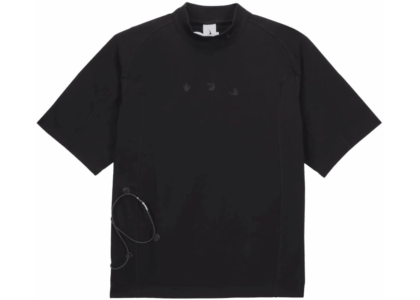 Nike x Off-White Shorts Sleeve Top Black