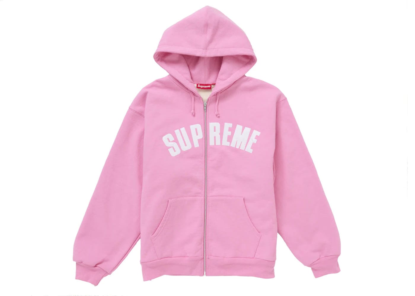 Arc Thermal Zip Up Hoodie Pink