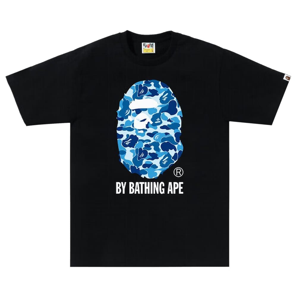 Bape Abc Camo By Bathing Ape T-Shirt Black/Blue