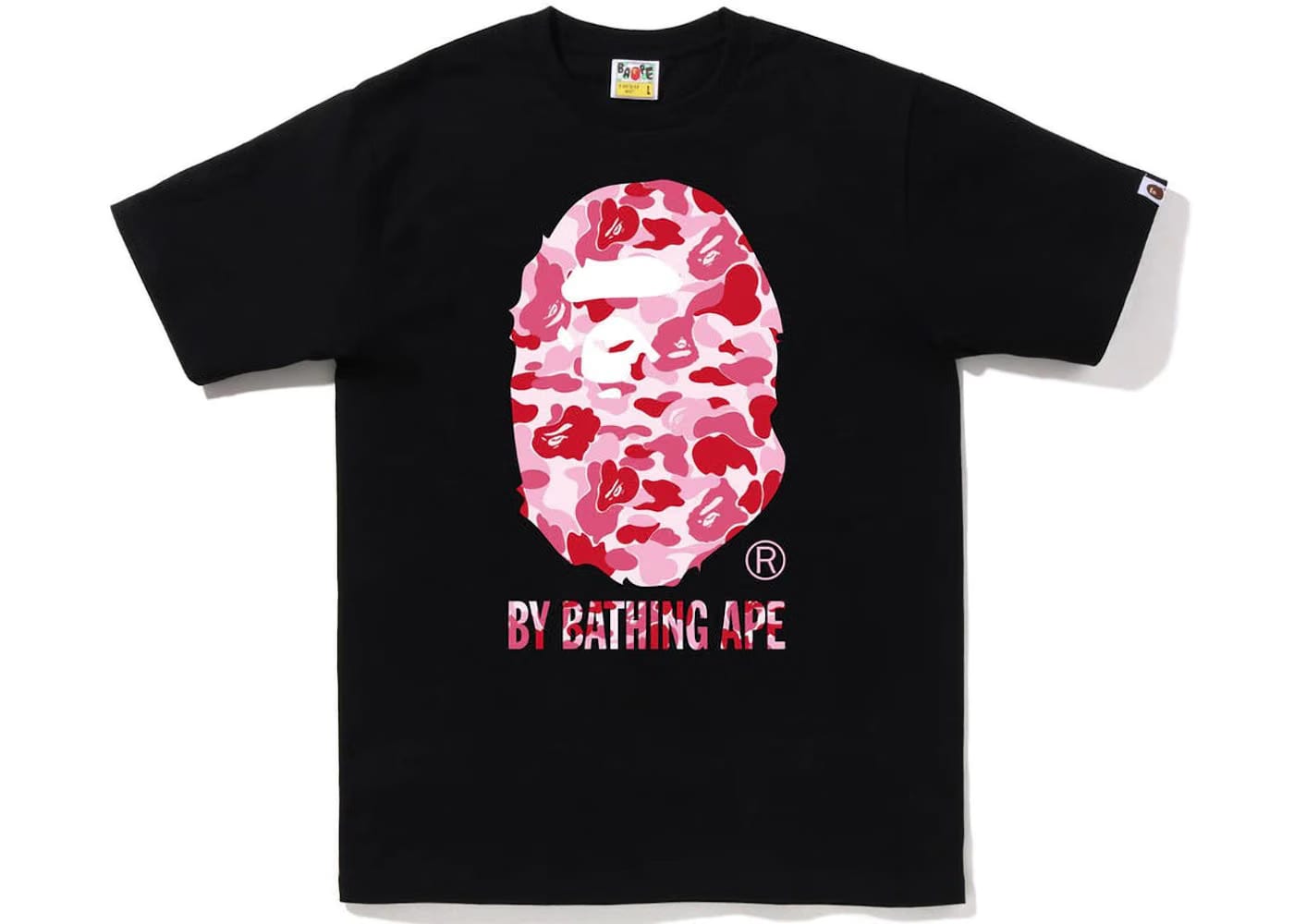 Bape Abc Camo By Bathing Ape T-Shirt Black/Pink