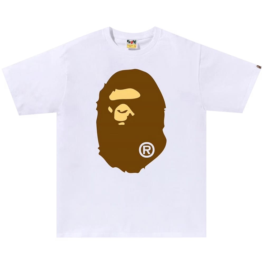 Bape Big Ape Head T-Shirt White
