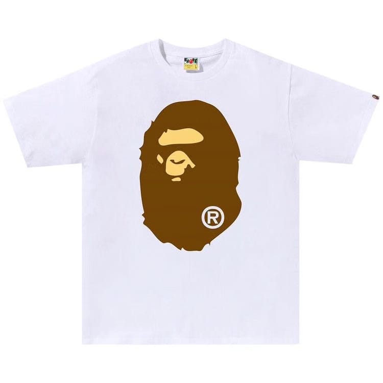 Bape Big Ape Head T-Shirt White