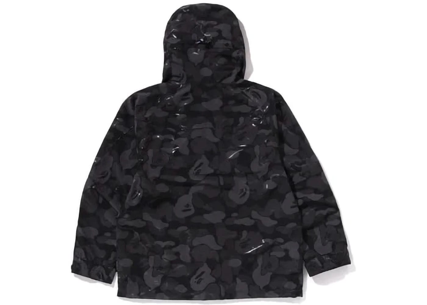 Bape Laminated Camo Snowboard Jacket Black