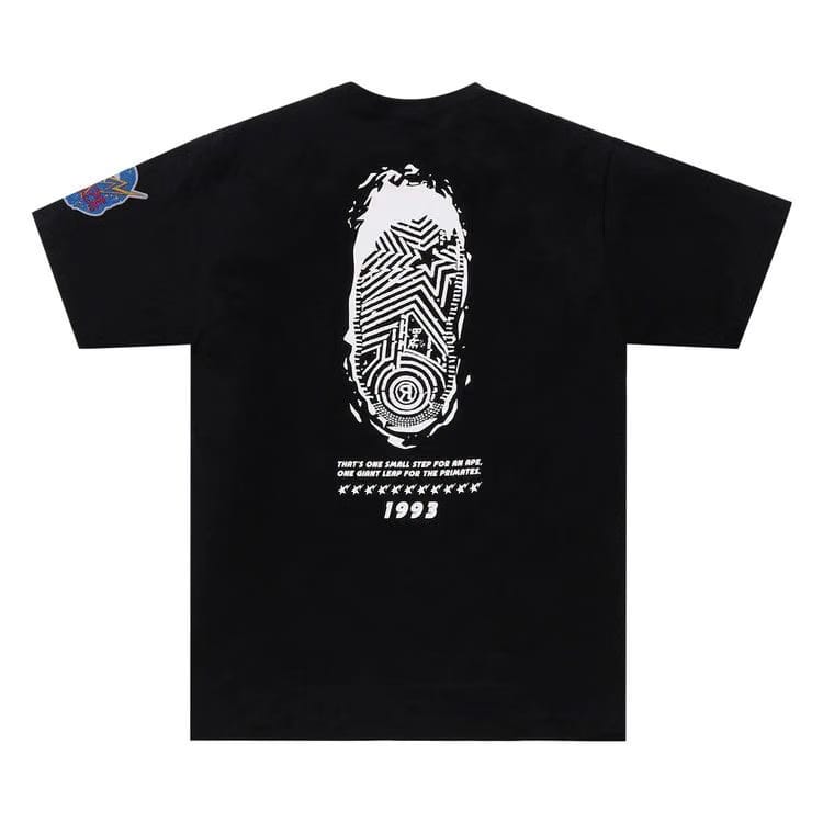 Bape Moon Landing T-Shirt Black