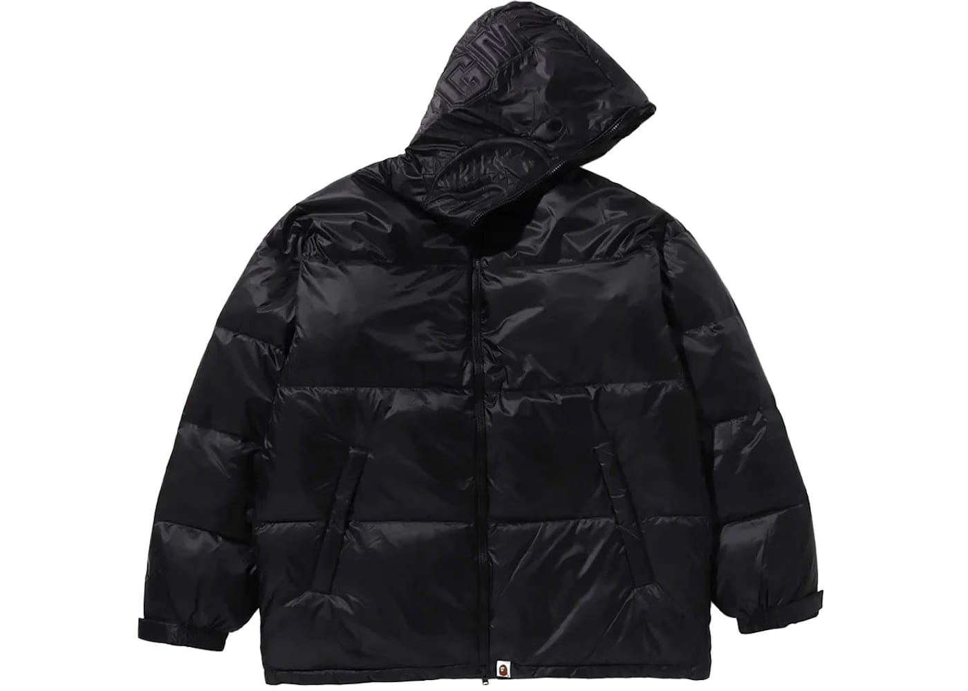 Bape Shark Relaxed Fit Down Jacket Black
