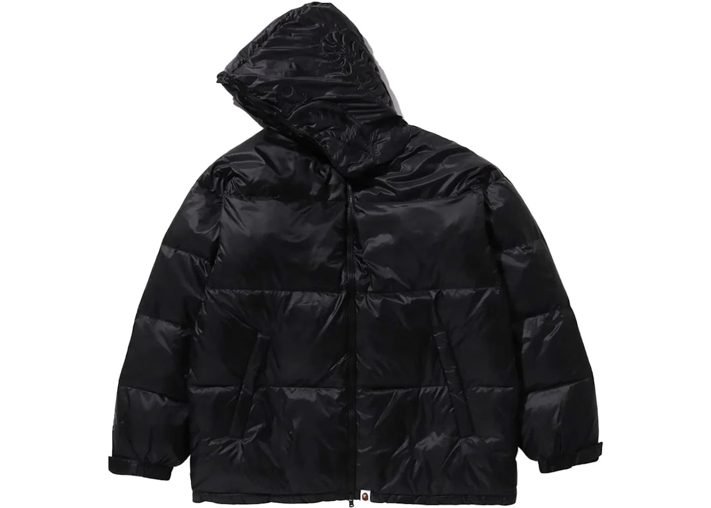 Bape Shark Relaxed Fit Down Jacket Black