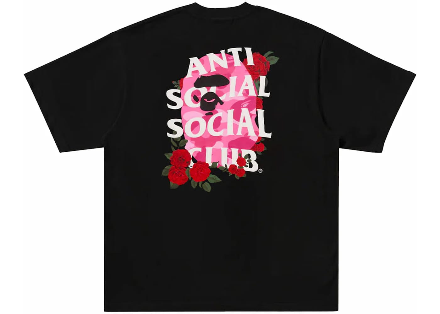 Bape x Anti Social Social Club Iii T-Shirt Black