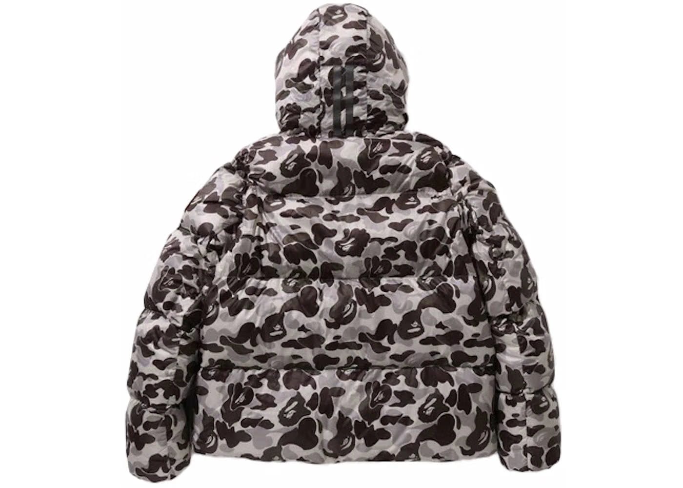 Bape x Canada Goose Crofton Puffer Jacket Grey