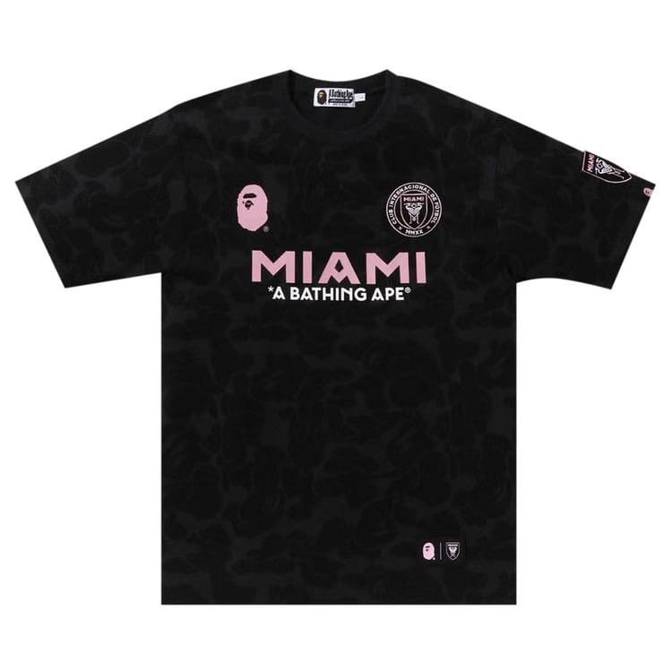 Bape x Inter Miami Cf Camo T-Shirt Black