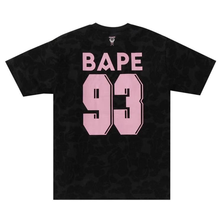 Bape x Inter Miami Cf Camo T-Shirt Black