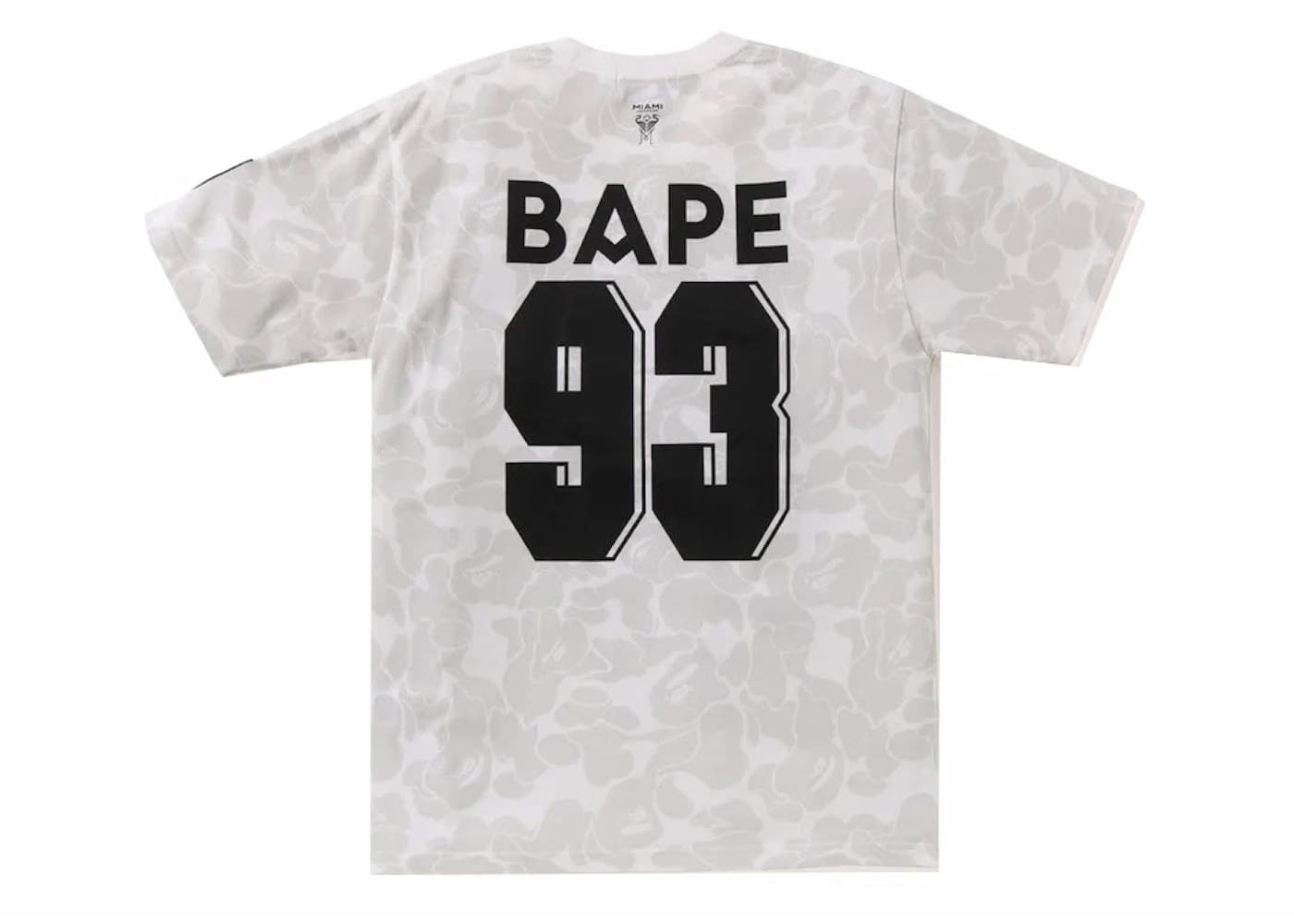 Bape x Inter Miami Cf Camo T-Shirt White