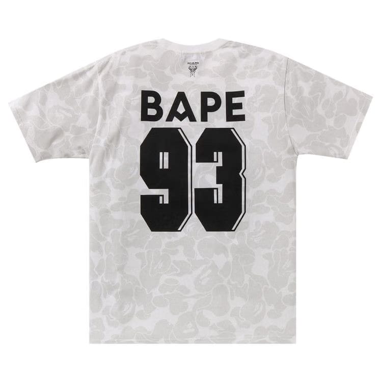 Bape x Inter Miami Cf Camo T-Shirt White