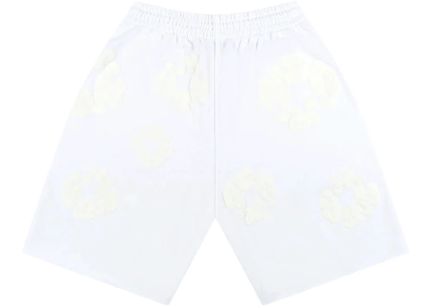 Denim Tears Mono Cotton Wreath Shorts White