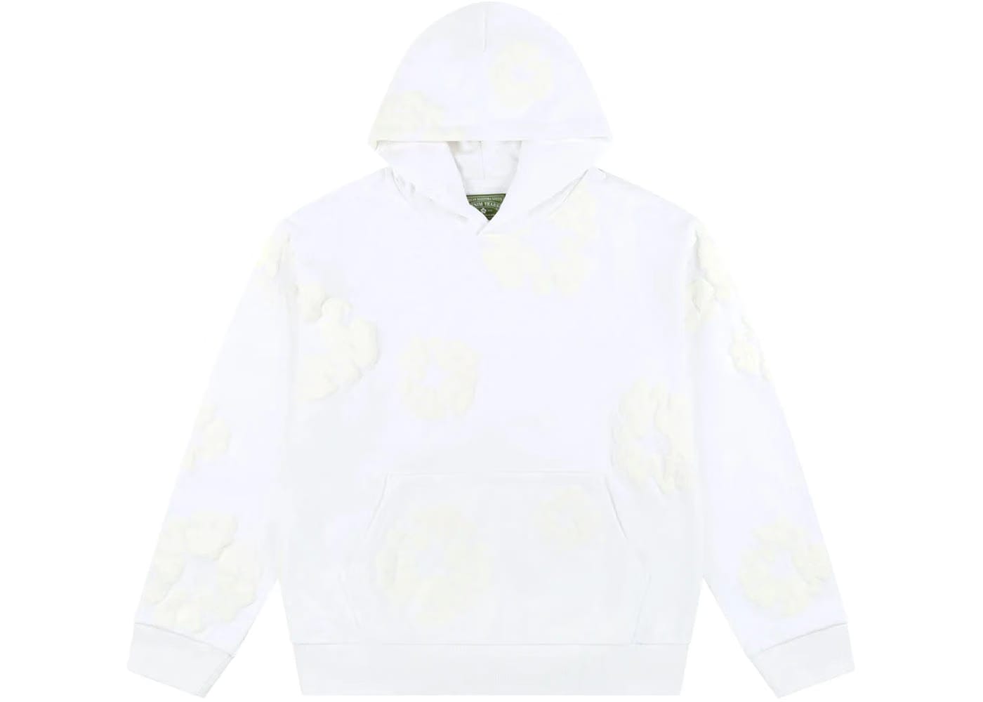 Denim Tears Mono Cotton Wreath Sweatshirt White