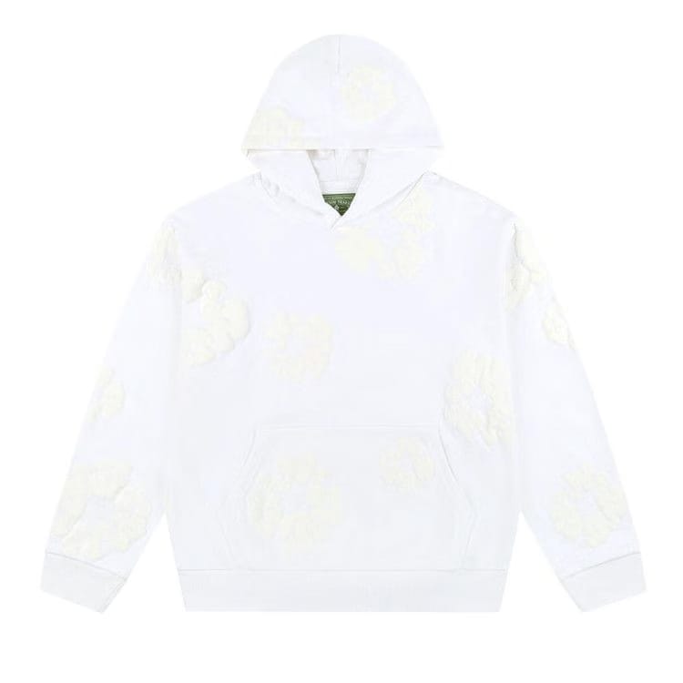 Denim Tears Mono Cotton Wreath Sweatshirt White