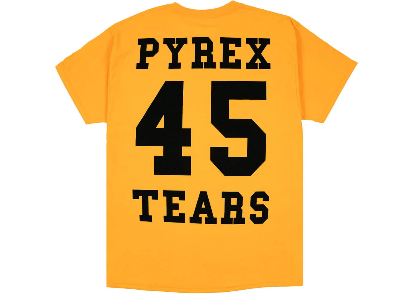 Denim Tears Pyrex Tears T-Shirt Yellow