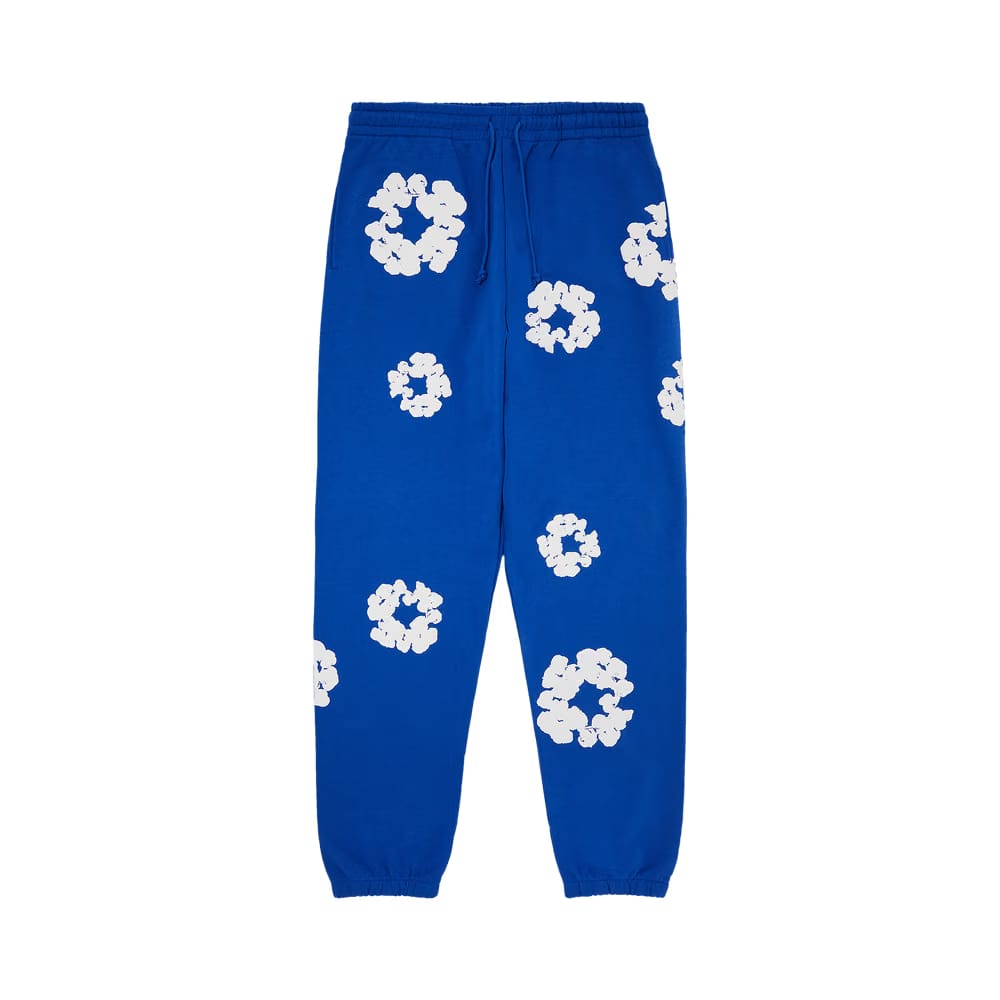 Denim Tears The Cotton Wreath Sweatpants Royal Blue